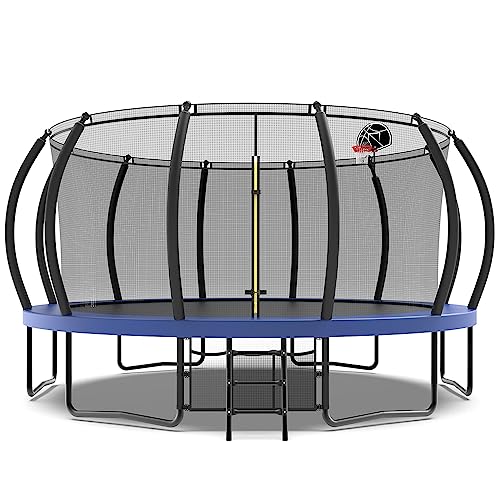 16FT Trampoline with Safety Enclosure