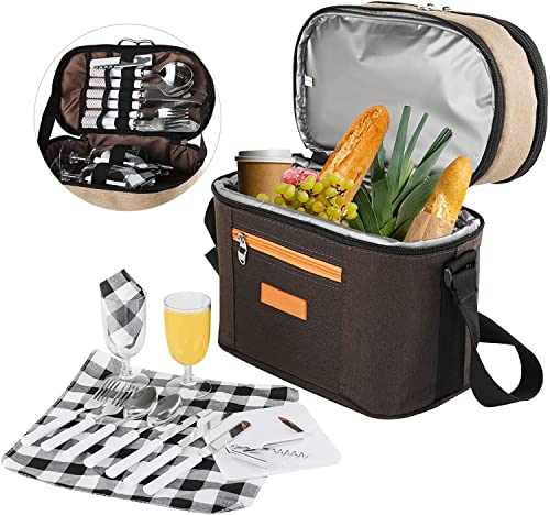 2-Person Insulated Picnic Backpack