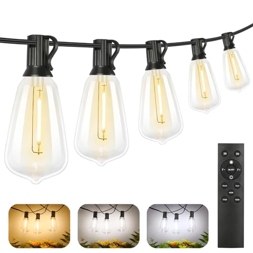 3-in-1 LED Patio Lights with Remote Control