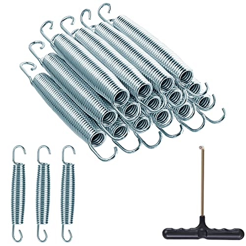 5-1/2” Stainless Steel Trampoline Springs Set with T Hook