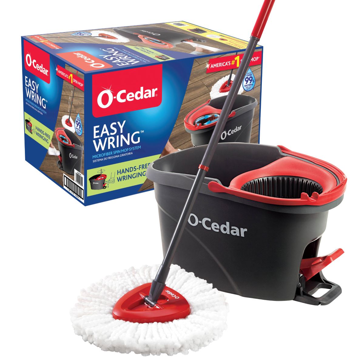 8 Best O Cedar Easy Wring Spin Mop And Bucket System For 2024