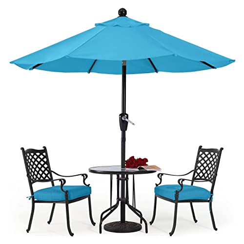ABCCANOPY Durable Patio Umbrellas 11FT Turquoise