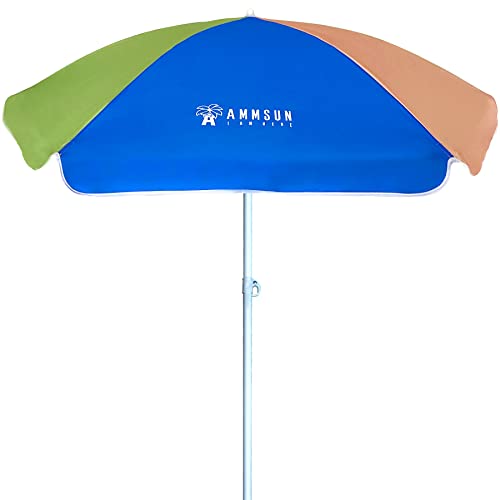 AMMSUN 5ft Seaside Beach Umbrella