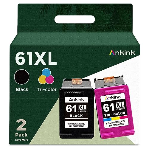 Ankink HP 61XL Remanufactured Ink Cartridge Replacement
