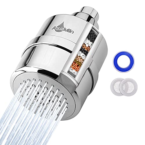AQUALUTIO 15-Stage Shower Head Water Filter