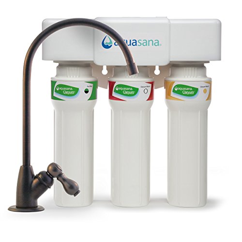 Aquasana 3-Stage Max Flow Under Sink Water Filter System