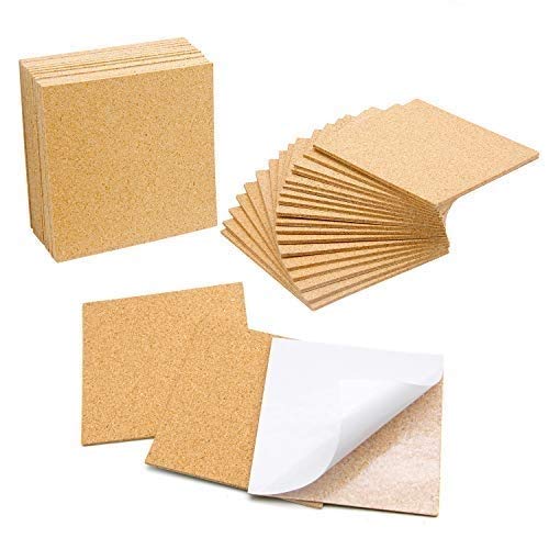 Blisstime Cork Sheets for Coasters and Crafts