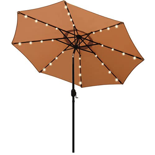 Blissun 9 ft Solar Umbrella