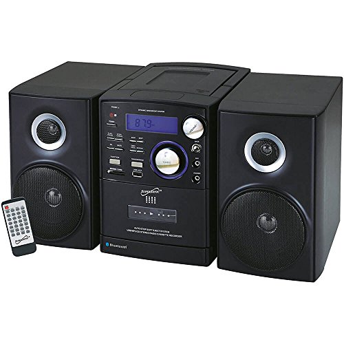 Bluetooth CD/MP3/Cassette Player