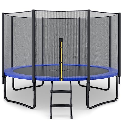 CalmMax 15FT Recreational Trampoline with Enclosure Net