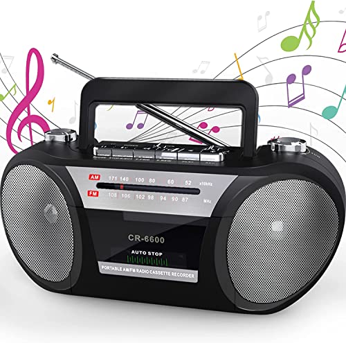 Cassette Player AM FM Radio Boombox