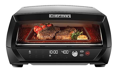 Chefman Food Mover Oven: Toast, Bagel, Bake, Broil & Pizza