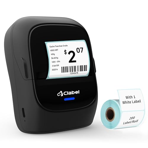 CLABEL 221B: Portable 2 Inch Bluetooth Label Printer