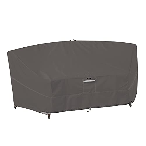 Ravenna Water-Resistant 46" Patio Curved Sectional Sofa Cover