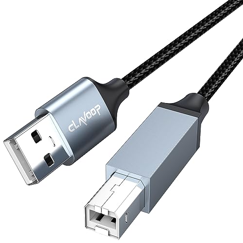 CLAVOOP USB Printer Cable 6ft