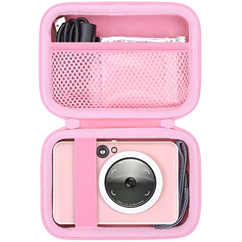 co2CREA Petal Pink Hard Case for Canon Ivy 2 Mini Printer