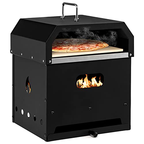COSTWAY 4-in-1 Outdoor Pizza Oven
