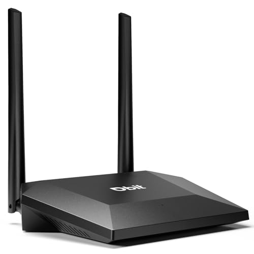 Dbit N300 Easy Setup Wireless Wi-Fi Router Smart Home Internet Router