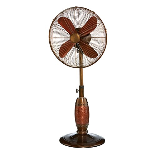 DecoBREEZE Copper Pedestal Standing Fan
