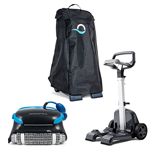 Dolphin Pool Vacuum Cleaner with Caddy & Cover