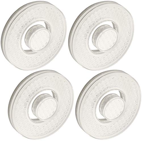 Dream Spa 4-piece Disk Filter Cartridge Replacement Set - Use with Any Dream Spa Shower Head, Hand Shower or Combo