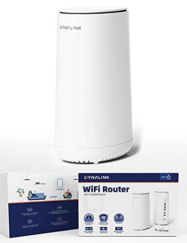 Dynalink AX3600 Dual Band WiFi 6 Router - Speed Up to 3.6Gbps