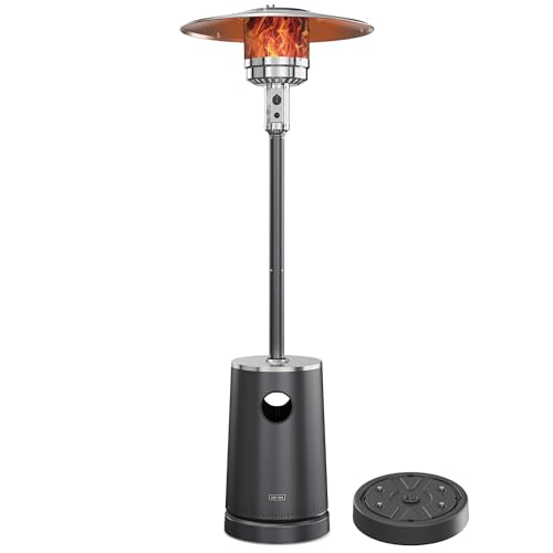 50,000 BTU Patio Heater with Sand Box and Table, 2023 Upgrade
