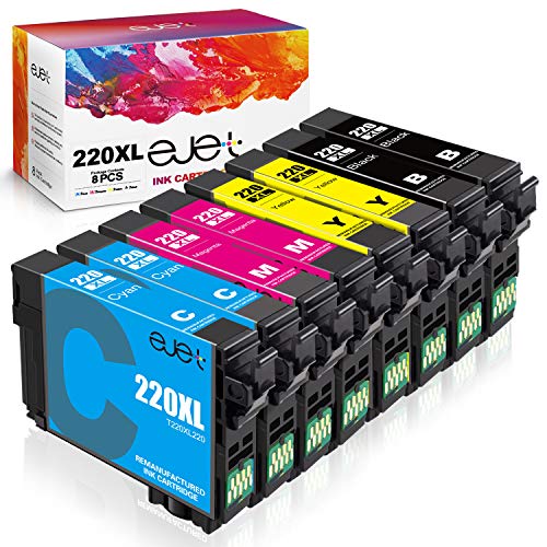 ejet Epson 220XL Ink Cartridges Combo Pack