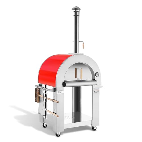Empava 32.5" Wood Fired Pizza Oven Grill