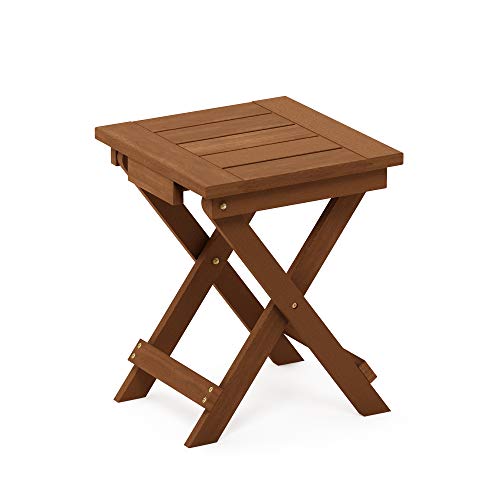 Tioman Hardwood Outdoor Folding Table - Natural" - Furinno