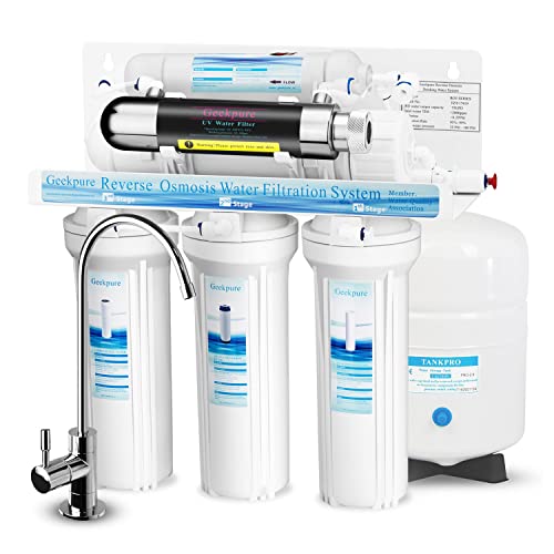 Geekpure 6 Stage RO Drinking Water Filter System