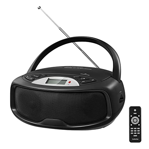 Gelielim Portable Bluetooth Boombox with Karaoke and FM Radio