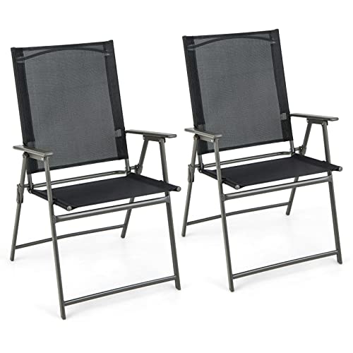 Giantex Patio Folding Chairs