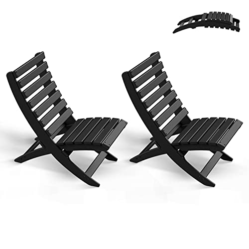 Portable Adirondack Folding Chairs Set of 2
