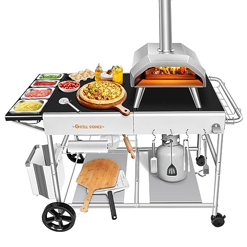 GRILL FORCE Pizza Oven Table