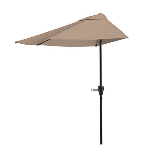 Half Round Patio Umbrella