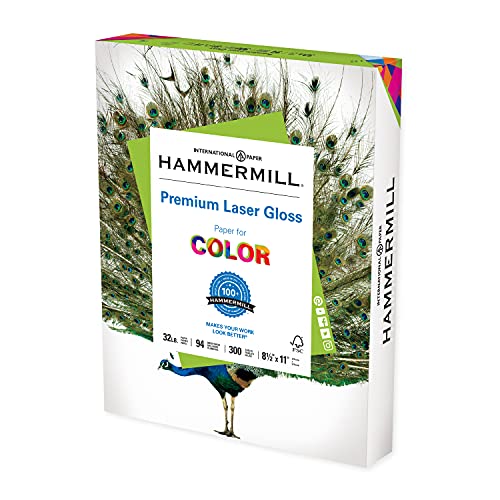 Hammermill Glossy Laser Copy Paper - 300 Sheets