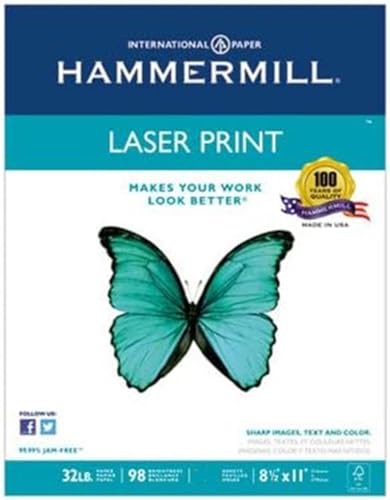 Printing Demand Premium Laser Print Paper, Letter Size, 32lb, 100 Sheets