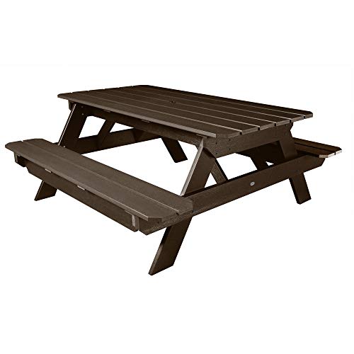 Highwood Hometown Picnic Table, Weathered Acorn