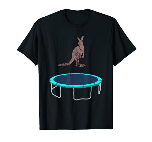 Hopping Kangaroo Trampoline T-Shirt