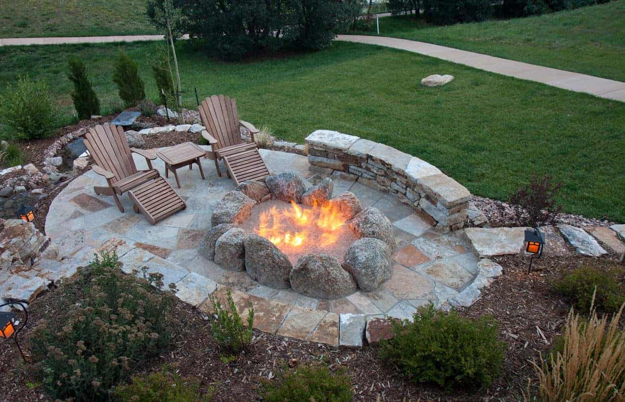 How Big Should A Patio Be For A Fire Pit