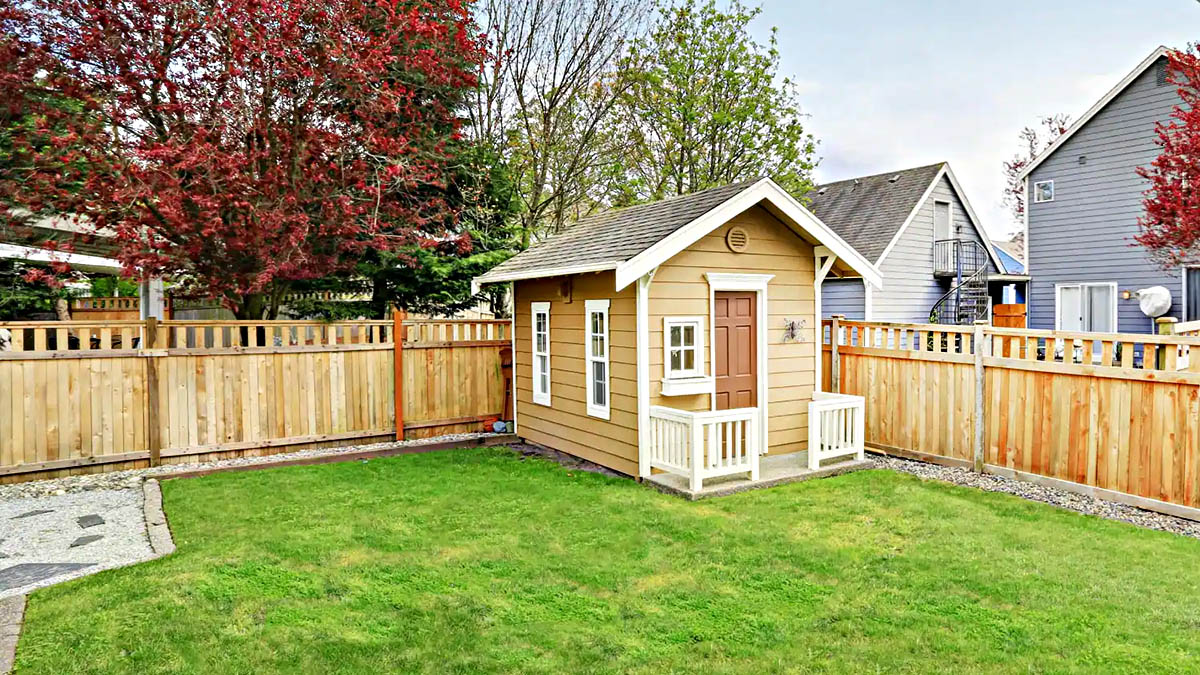 How Far Should A Tool Shed Be From A Fence Line Storables