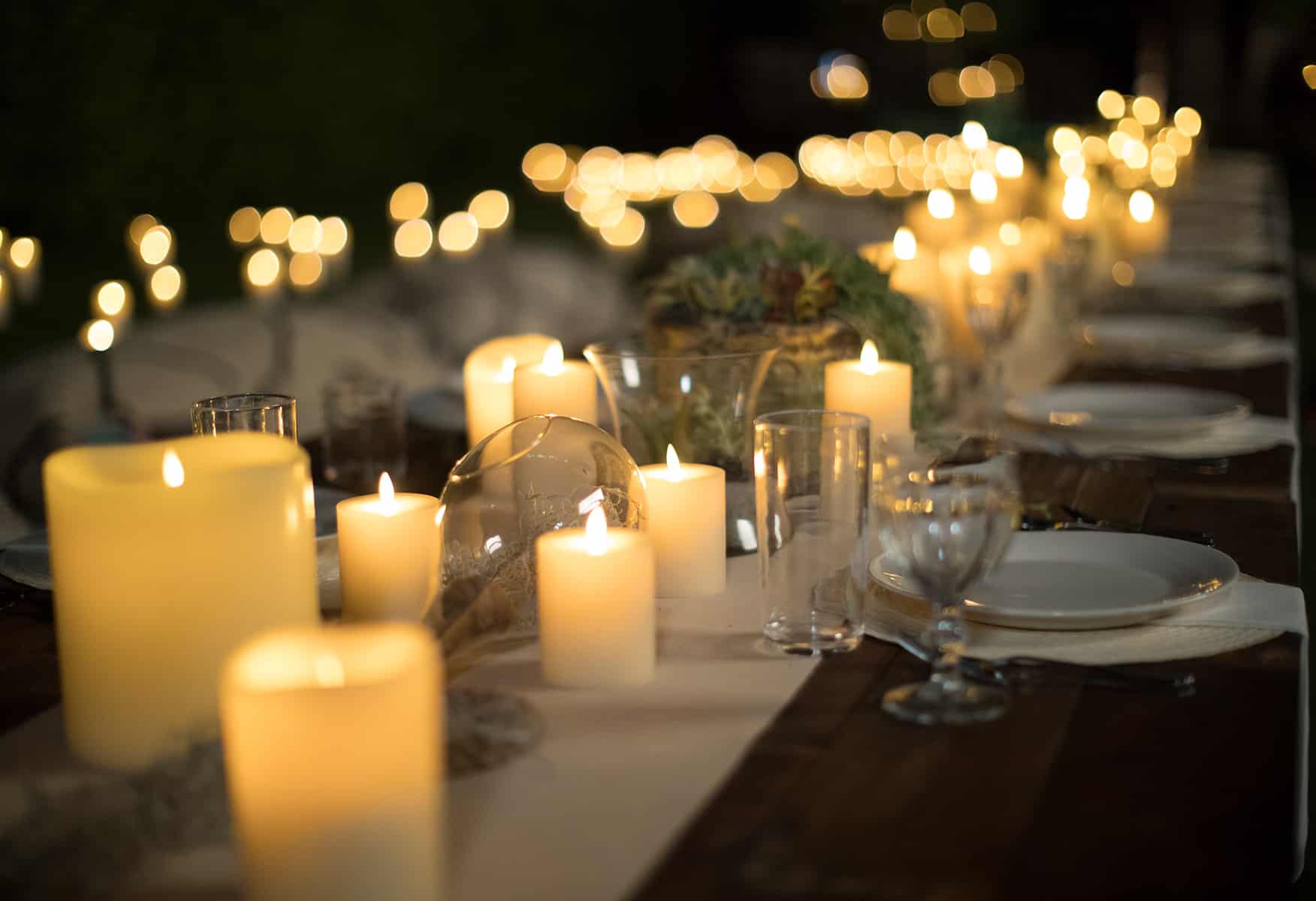 How Many Candles Per Table On A Wedding