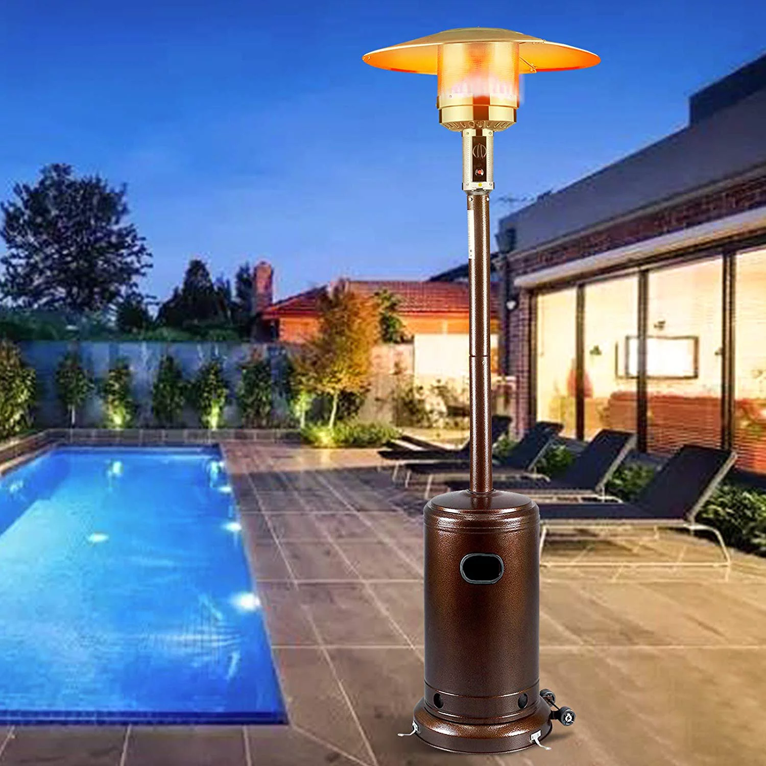 How Much Clearance Does A Patio Heater Need