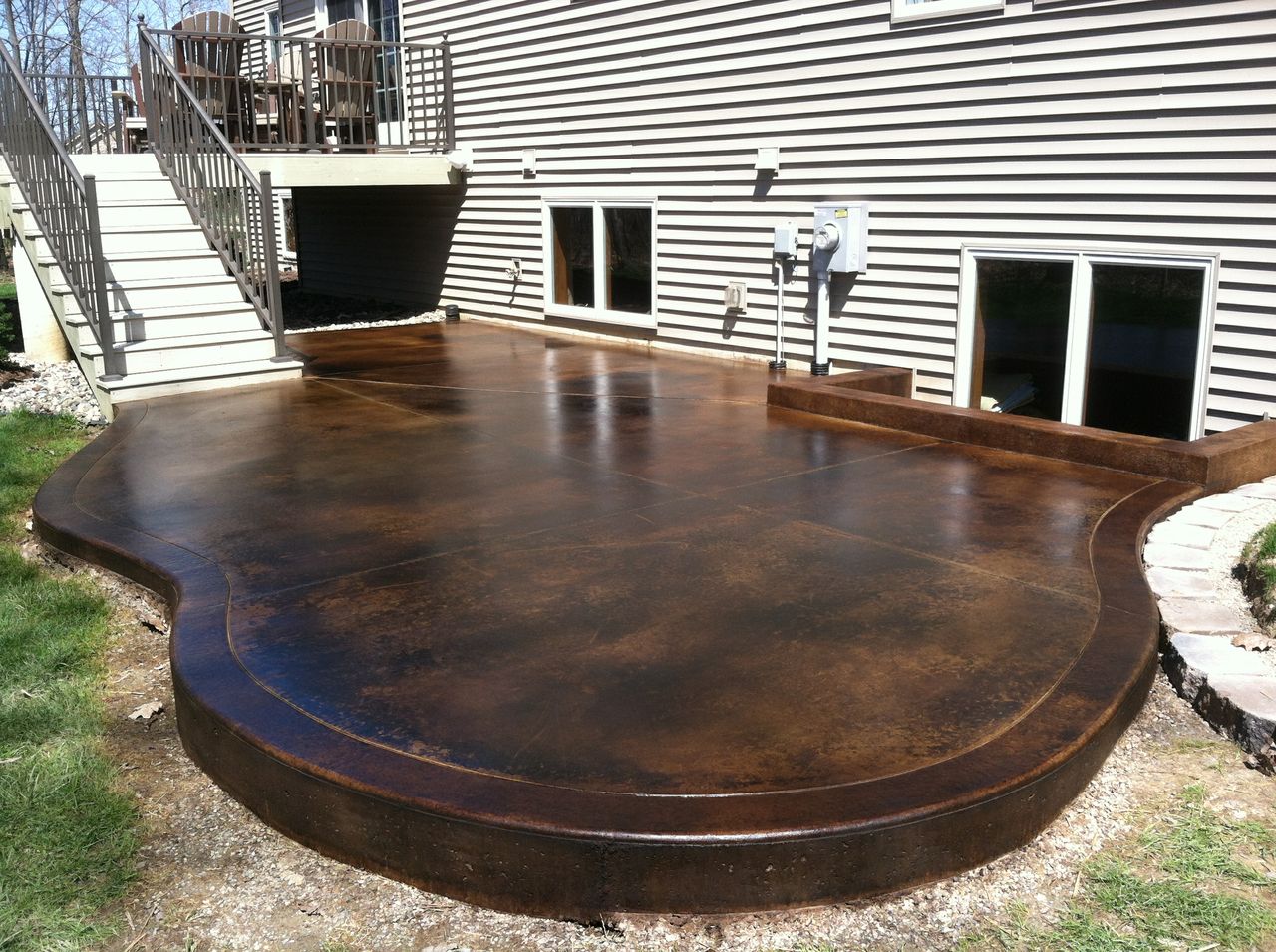 How Much Does It Cost To Stain A Concrete Patio?