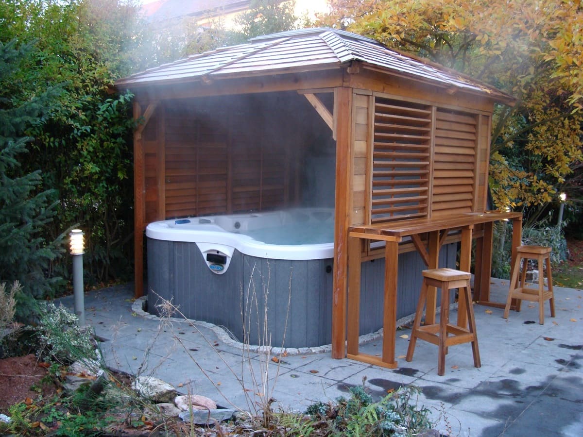 How To Build A Hot Tub Enclosure
