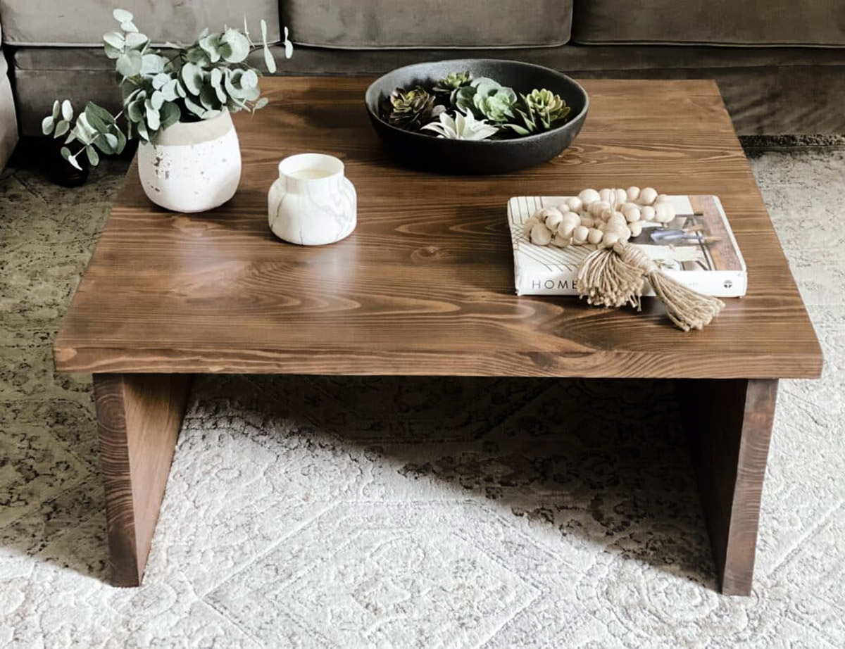 How To Build A Rustic Coffee Table