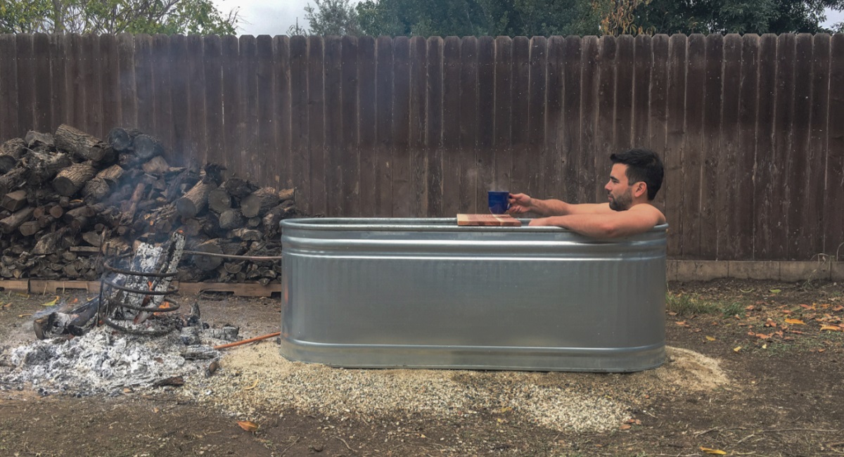 How To Build A Stock Tank Hot Tub
