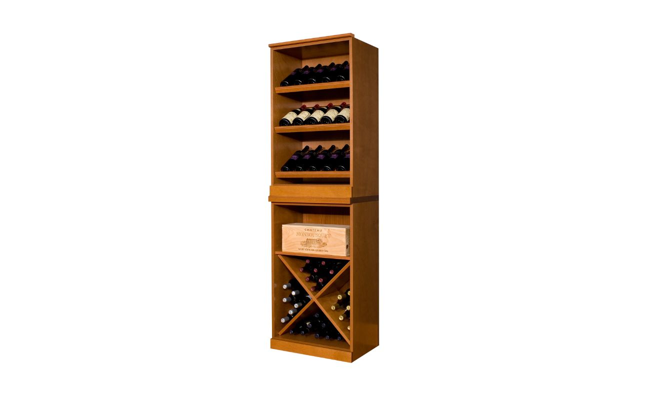 How To Build A Wine Rack In A Cabinet