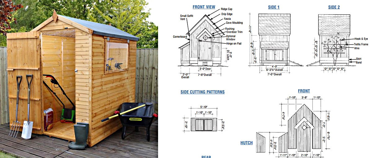 How To Build A Wood Tool Shed From Pallets